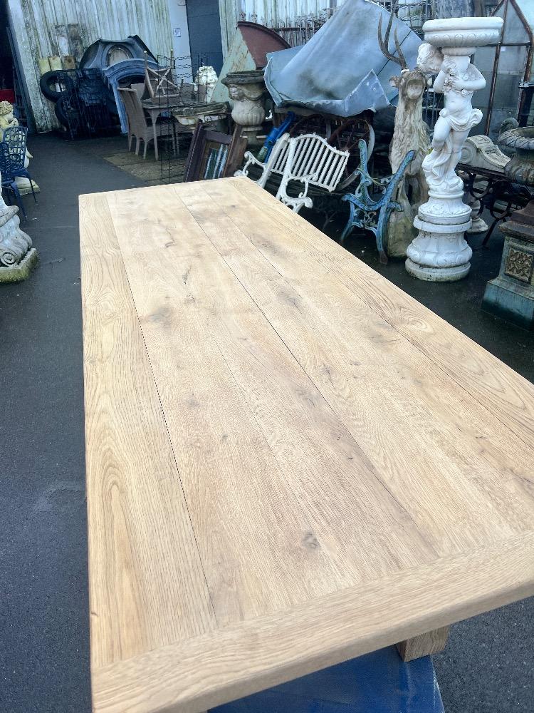 French cleaned oak table