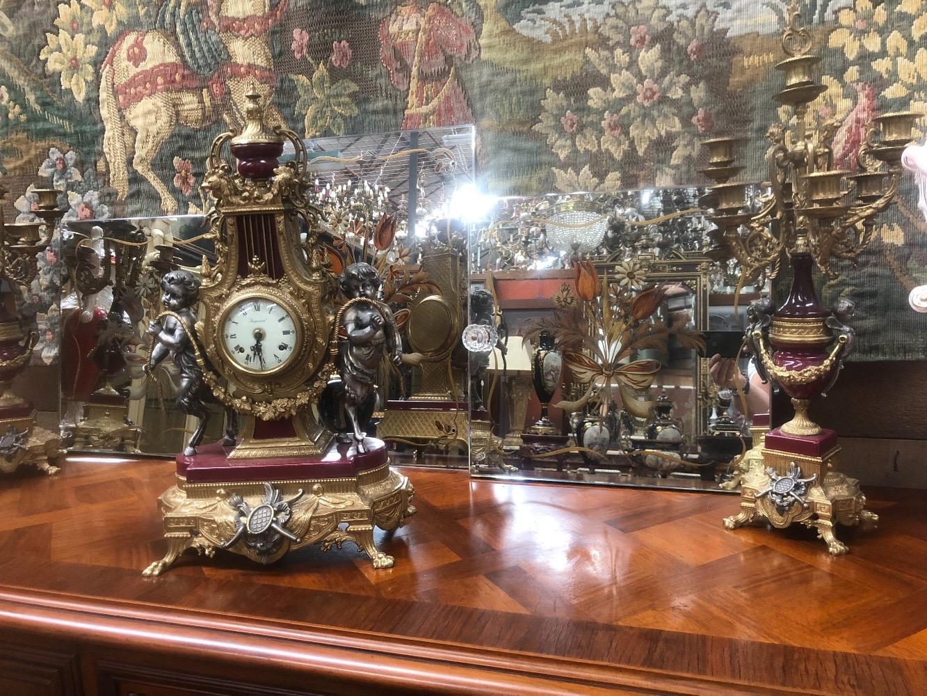 Italy imperial clockset with putties