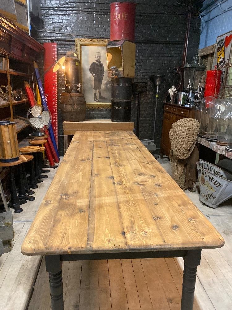 Super Renewed French Farmers Table, Farmers Table Furniture